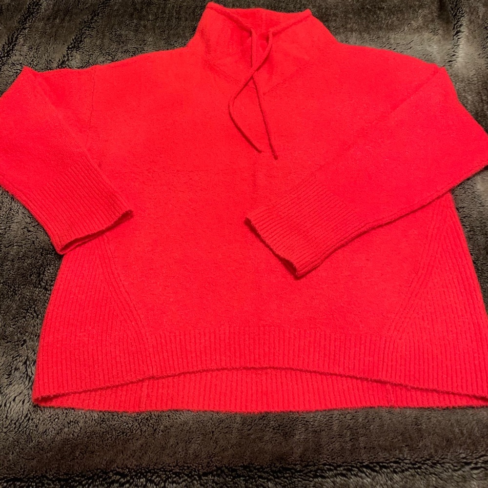 Super Soft Lou & Grey Sweater Bright Orang